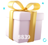 Receba seus bônus de boas-vindas no 8839 BET